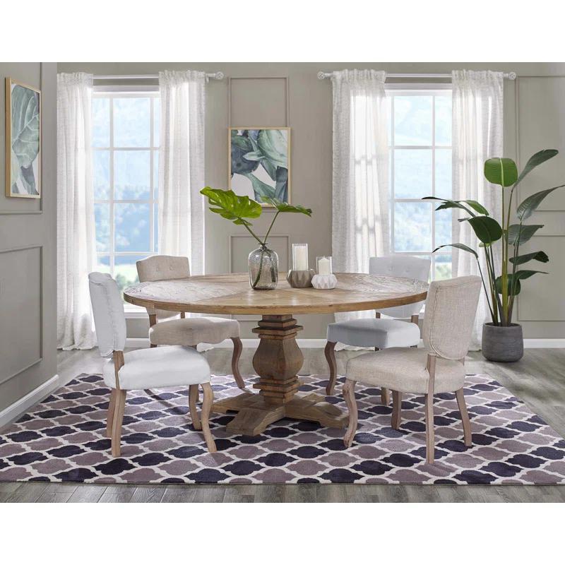Modway Modway The Barn Wild Hen Round Pine Wood Dining Table
