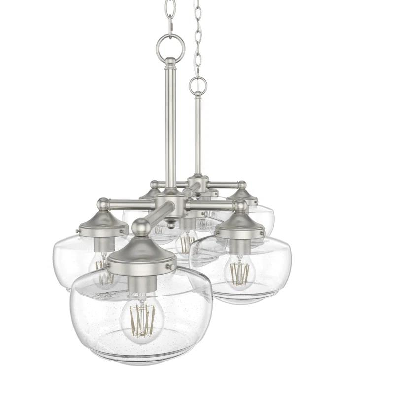 Saddle Creek 7 - Light Kitchen Island Linear Pendant