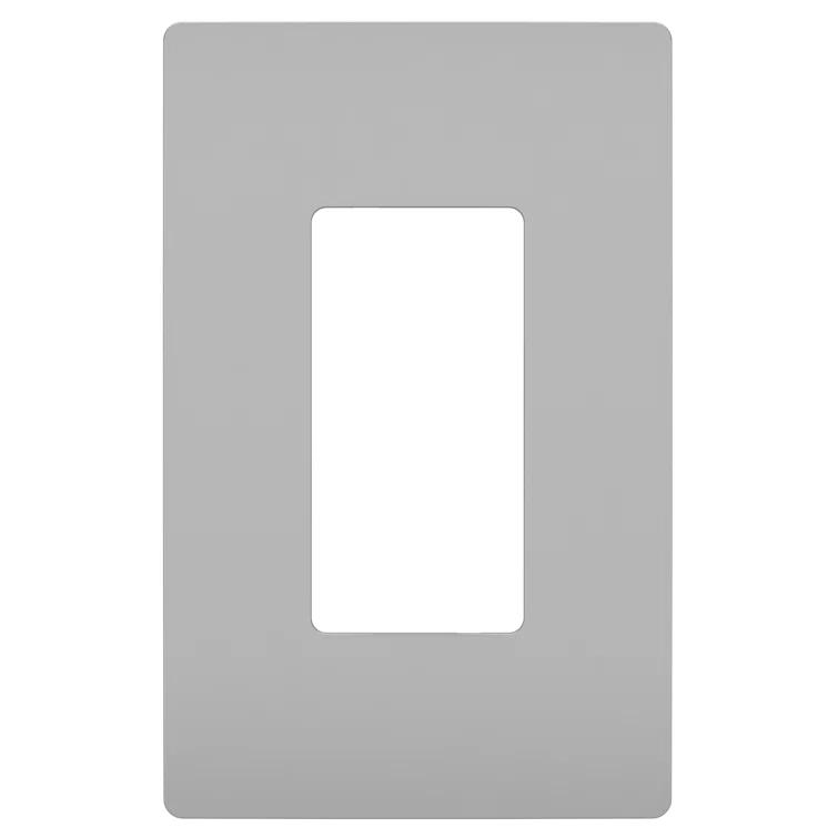 Legrand Radiant 1-Gang Decorator Rocker Screwless Wall Plate