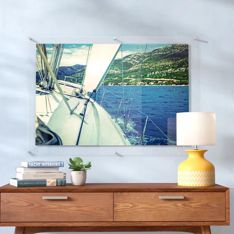 Double Panel Floating Acrylic Picture Frame