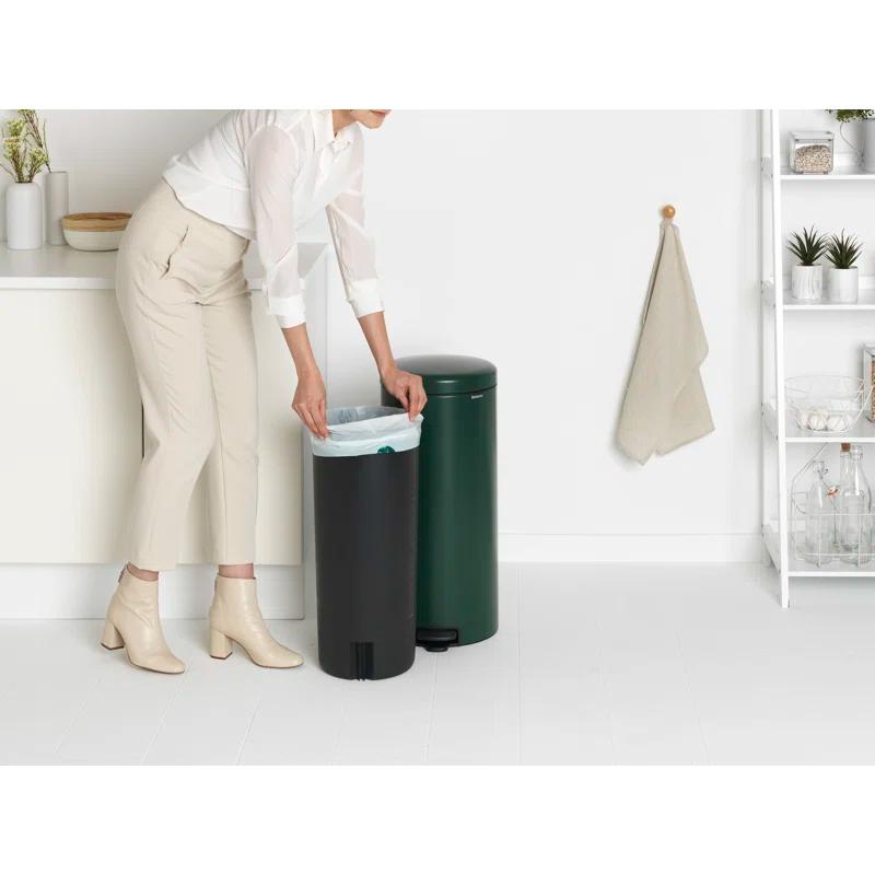 Brabantia NewIcon Step On Trash Can, 8 Gallon (30 Liter)