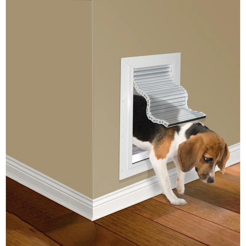 High Tech Pet Metal Wall Mounted Electronic Pet Door