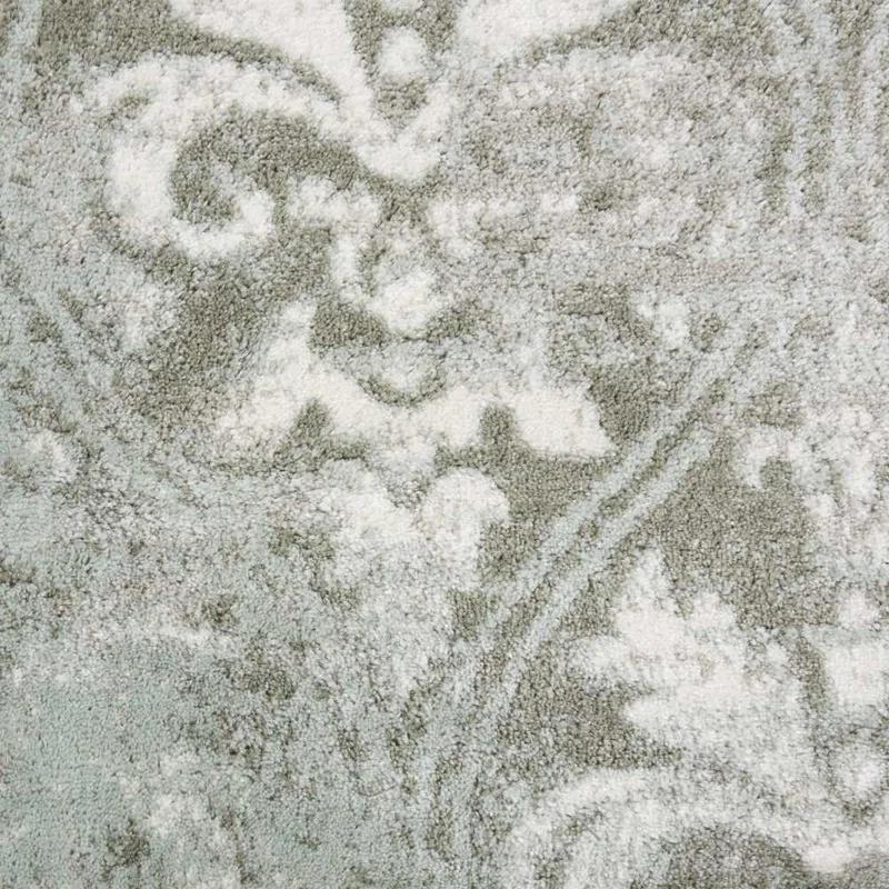 Ophelia & Co. Mccay Abtract Neutral Gray Area Rug