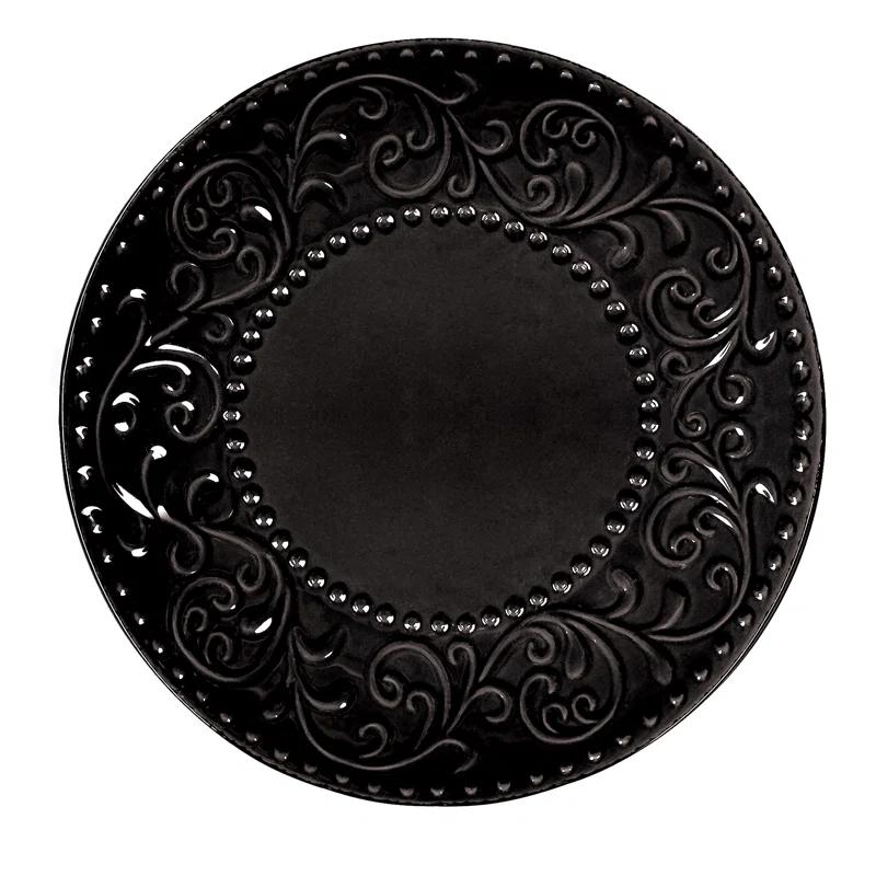 Lorren Home Trends Lorren 16 Piece Stoneware Dinnerware Set - Service for 4
