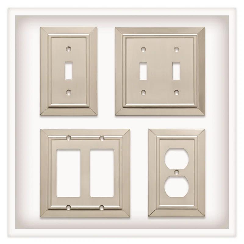 Classic Architecture 1-Gang Toggle Light Switch Wall Plate