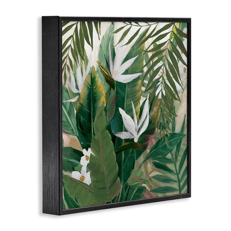 Stupell Industries " Tropical Birds Of Paradise Plant " by Nan Painting Print