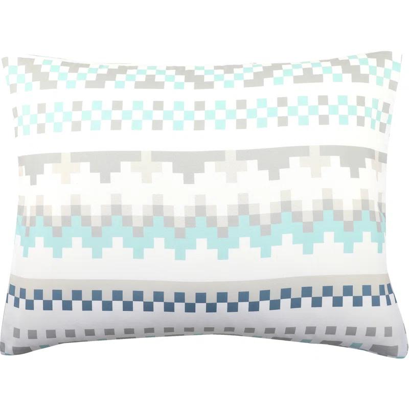 Nanshing America, Inc Chevron Geometric 6 Piece Comforter Set