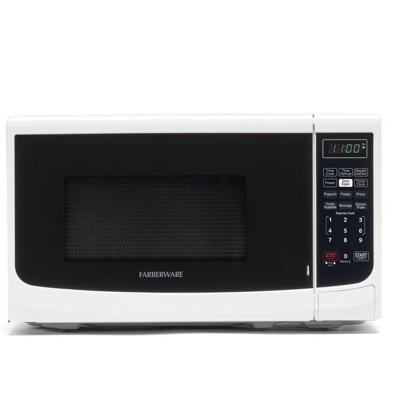Farberware Farberware Countertop Microwave .7 Cu. Ft. 700-Watt Compact Microwave Oven FMO07ABTWHA
