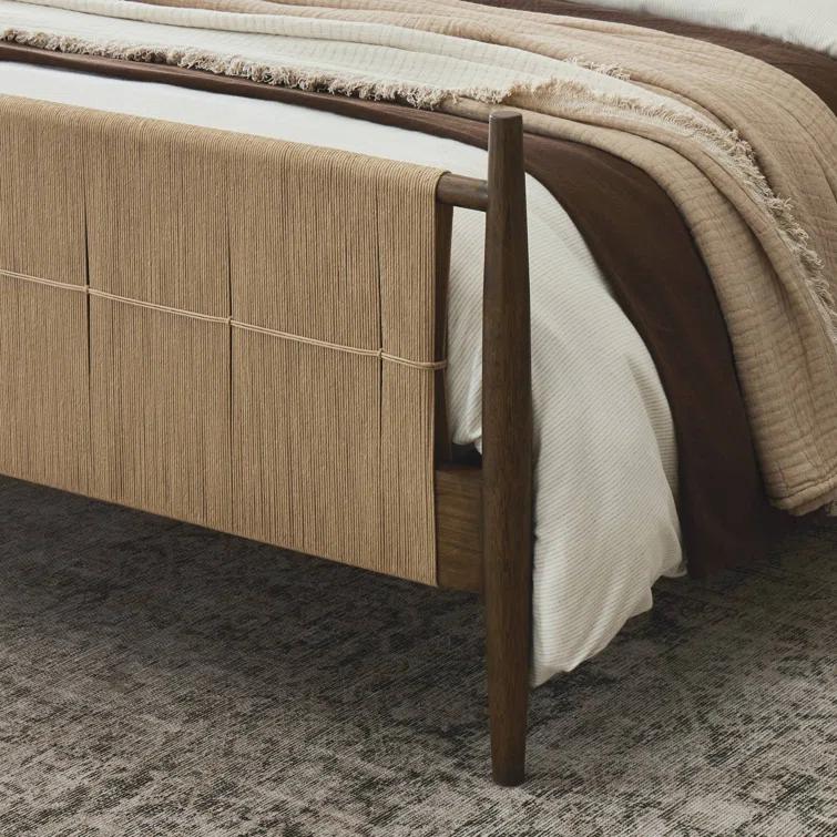 Richard Platform Bed by Amber Lewis x Four Hands - Natural Rush / Queen