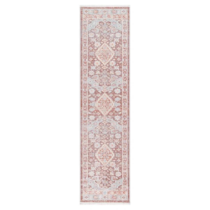 Town & Country Living Town & Country Everyday Rein Everwash Non-Slip Backing Washable Area Rug Brown/Grey
