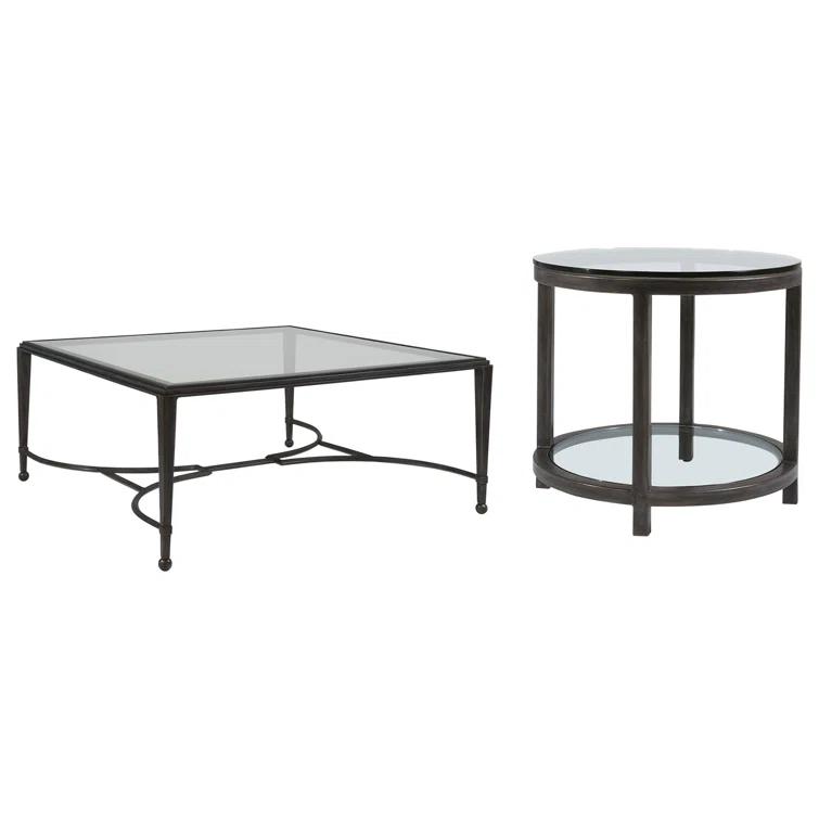 Metal Designs Per Se Round End Table