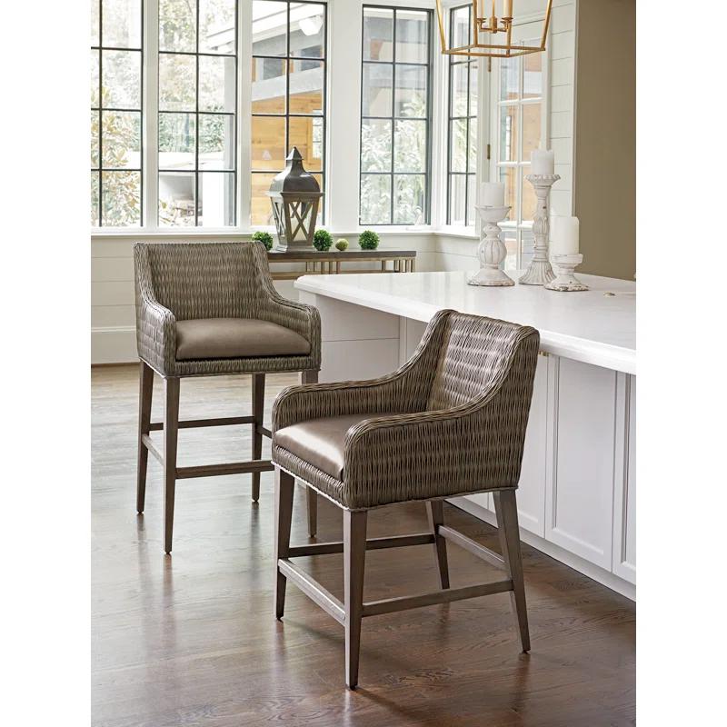Tommy Bahama Home Cypress Point Upholstered Counter Stool