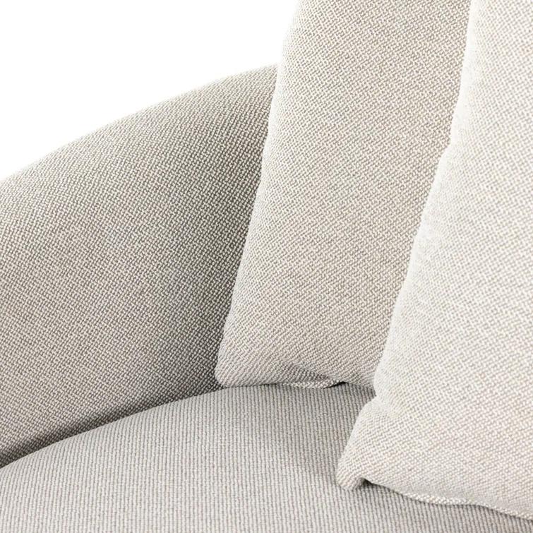 Kaila Swivel Chair - Taupe