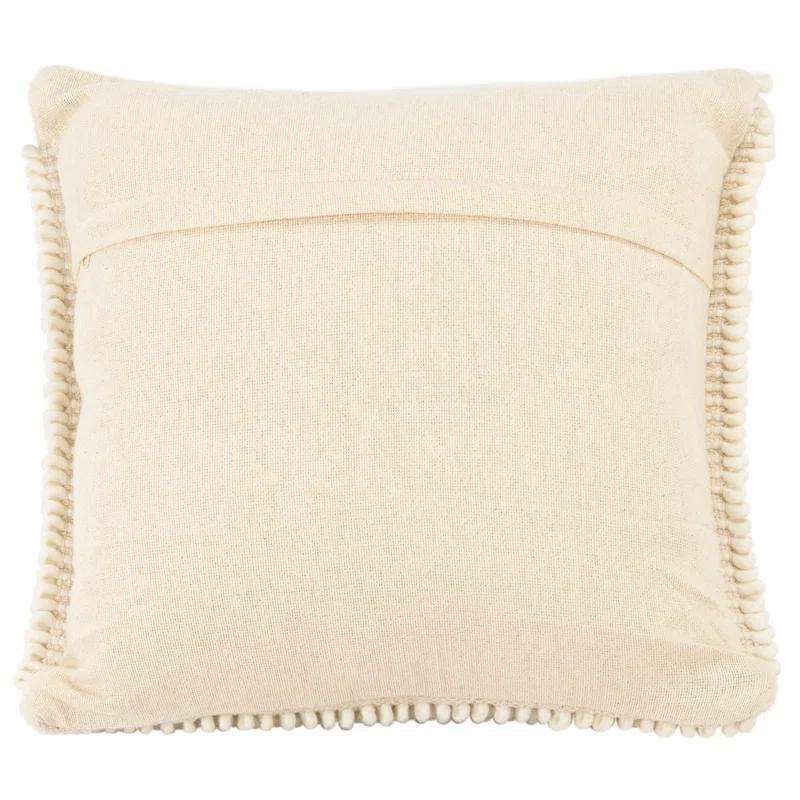 Safavieh Darvey Embroidered Wool Blend Reversible Throw Pillow