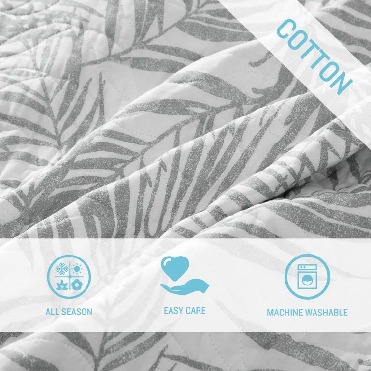 Tommy Bahama Home Tommy Bahama Palmday Cotton Reversible Quilt Set