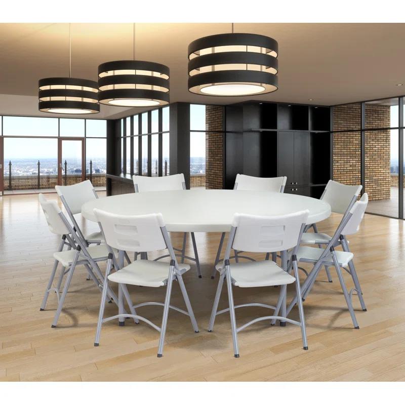National Public Seating 60'' Circular Portable Banquet Table