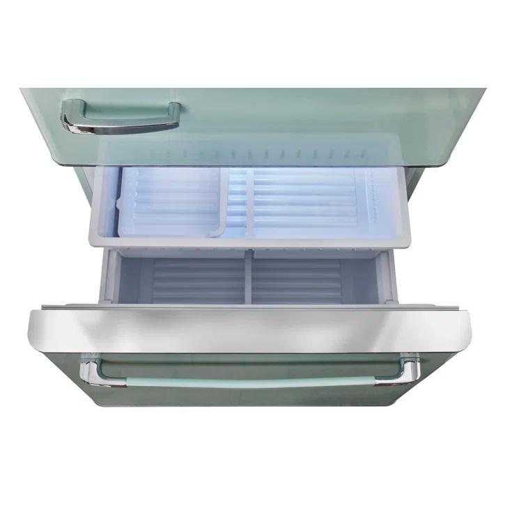 Unique Appliances Classic Retro 30" Frost-Free 17.7 cu. ft. Energy Star Certified Bottom Freezer Refrigerator UGP-510L LG AC