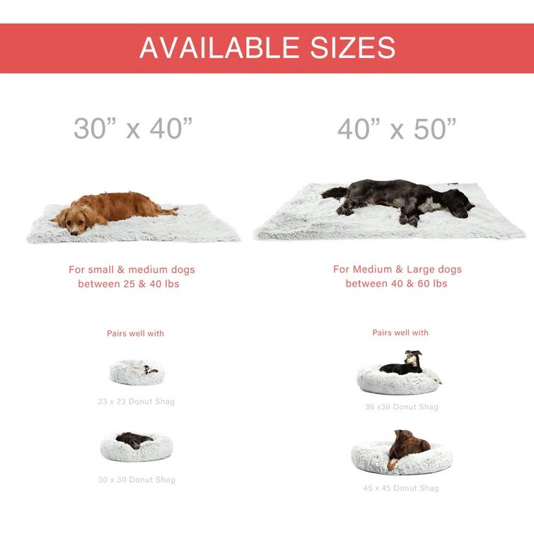 Best Friends By Sheri Best Friends by Sheri Calming Shag Fur Pet Throw Blanket