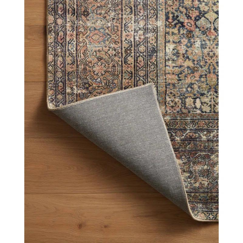 Amber Lewis x Loloi Morgan Denim/Multi Rug