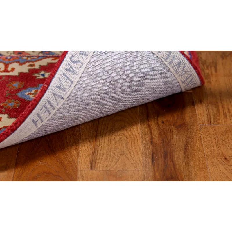 Antiquity AT509 Hand Tufted Area Rug - Red/Blue - 6'x9' - Safavieh.