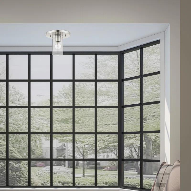 Mollie Glass Flush Mount