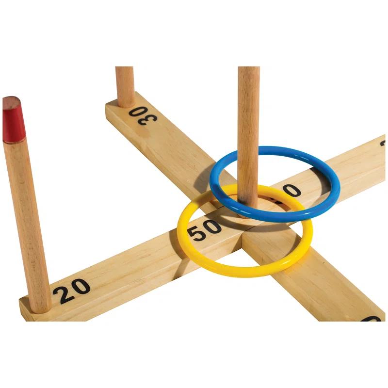 Franklin Sports Wooden Ring Toss