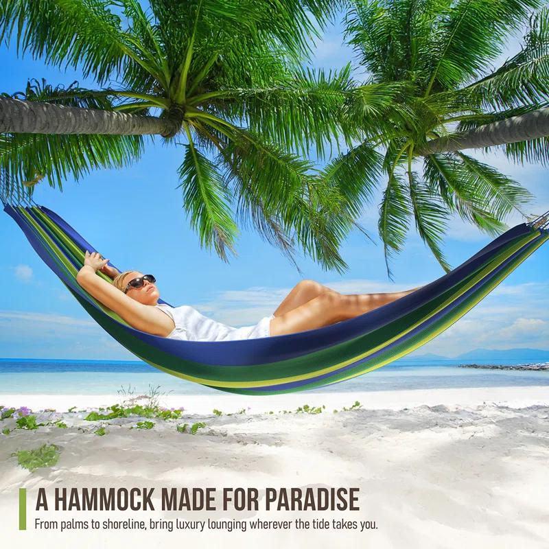 Sorbus Sorbus 2-Person Brazilian Cotton Camping Hammock