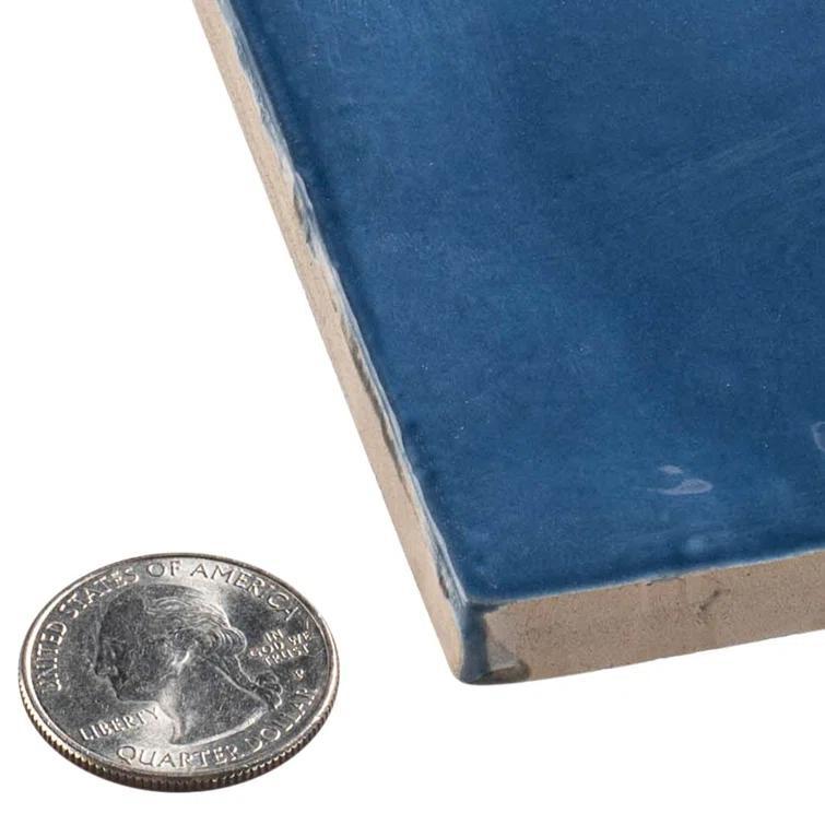 Andova Fion 4-in. Mediterranean-Inspired Glossy Ceramic Wall Tile