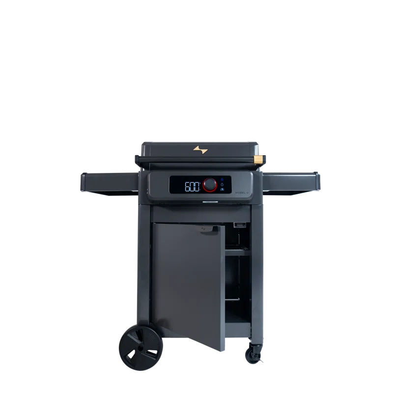 Current Current Model G Full-Size Electric Flat Top Griddle With Cabinet - Dark Gray