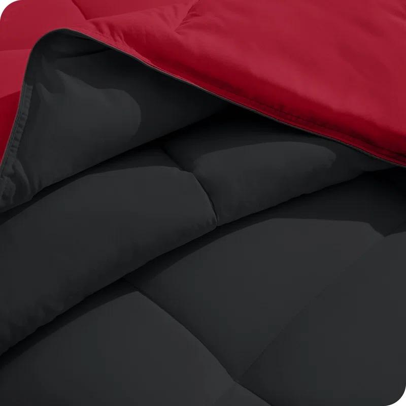 Bare Home Premium Ultra Soft Modern & Contemporary Box Stitch Comforter