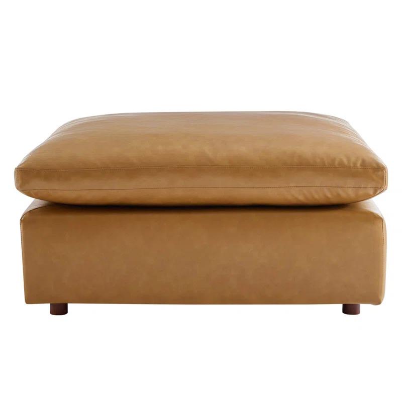 Modway Modway Commix Down Filled Overstuffed Vegan Leather 5-Piece Sectional Sofa