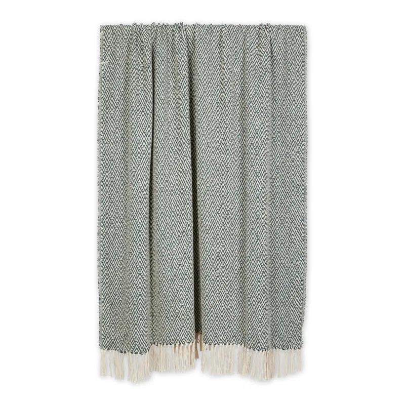 Design Imports Hand Woven Throw Blanket