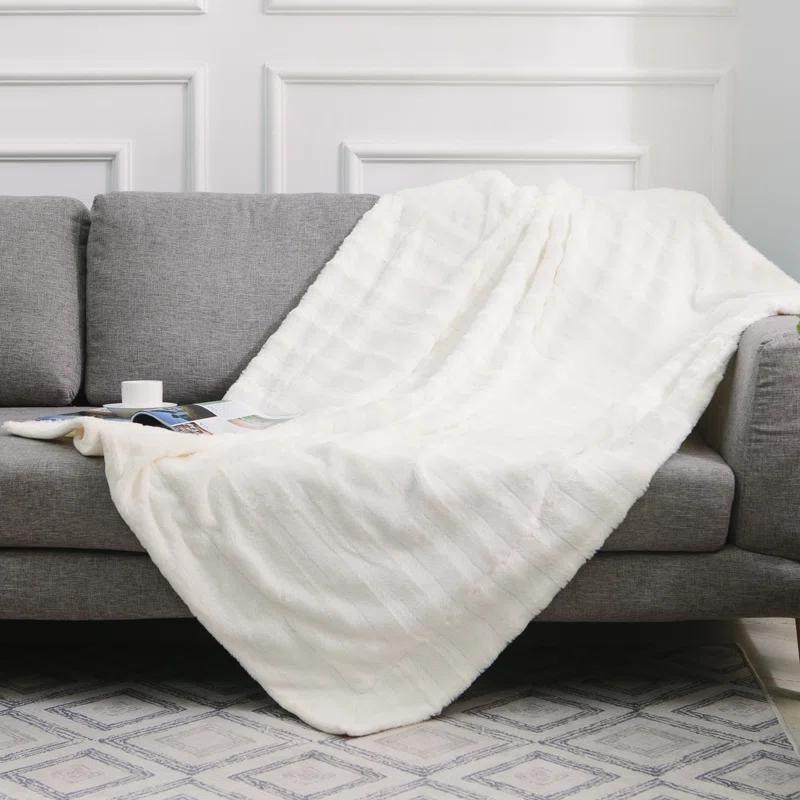 Cheer Collection Plain Weave / Muslin Throw Blanket