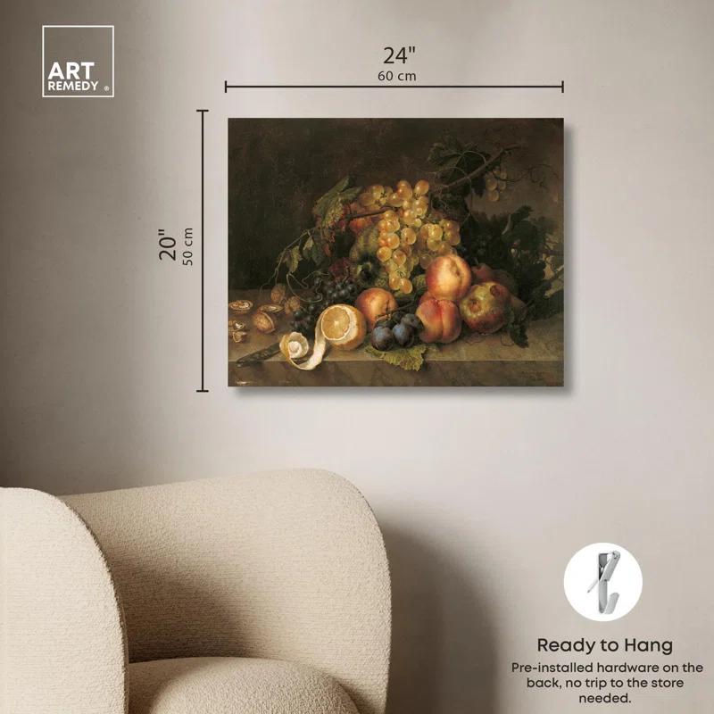 Art Remedy Still Life Canvas Vintage Kitchen Wall Art by Art Remedy