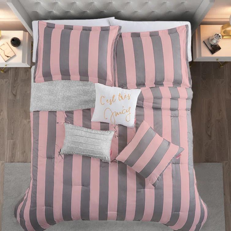 Juicy Couture Juicy Couture Cabana Stripe Comforter Sets