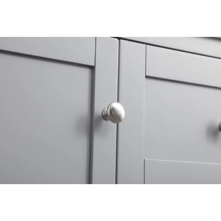 Hokku Designs Heath 54’’ Bathroom Vanity With Engineered Marble