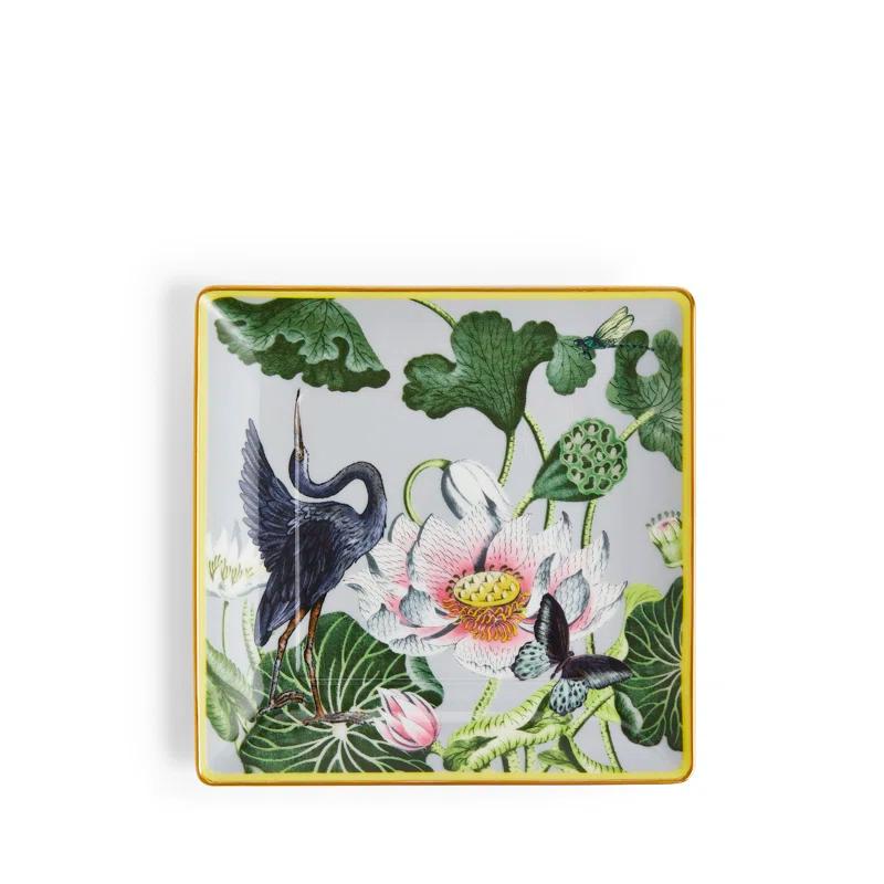 Wonderlust Waterlily Square Tray