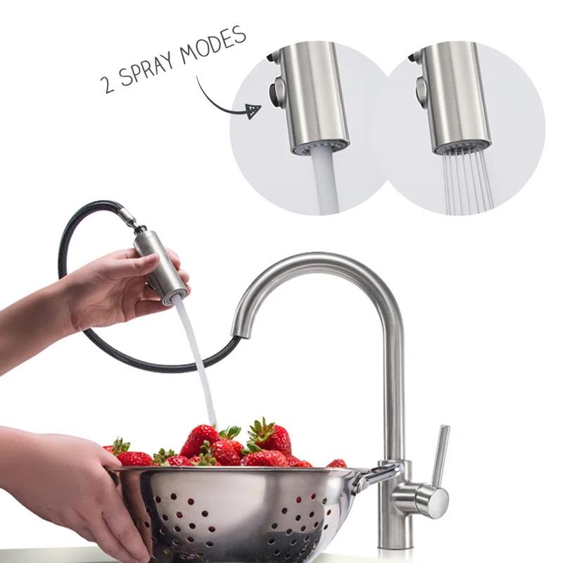 Pfister LG529SAS Stellen Pull Down Single Handle Kitchen Faucet