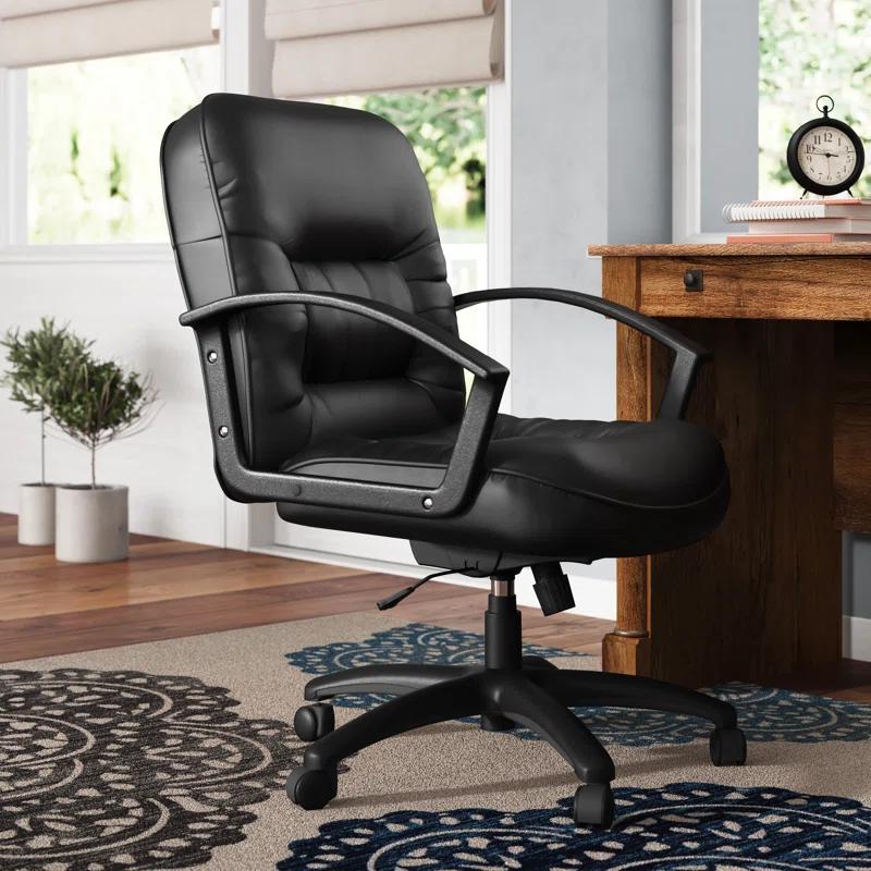 Boss Office Products Ergonomic Vinyl Executive Chair