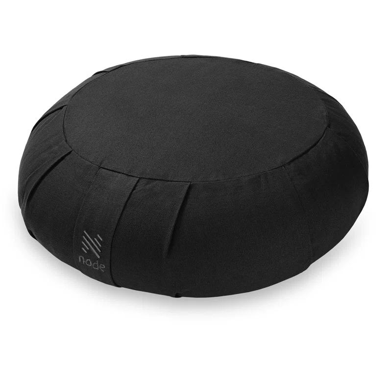 Node Fitness 15" x 5" Round Floor Pillow and Meditation Bolster & Reviews | Wayfair