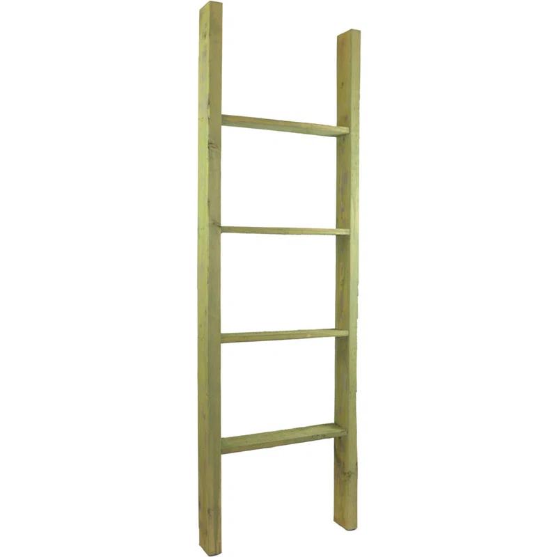 Ekena Millwork Vintage Farmhouse Rung Decorative Ladder