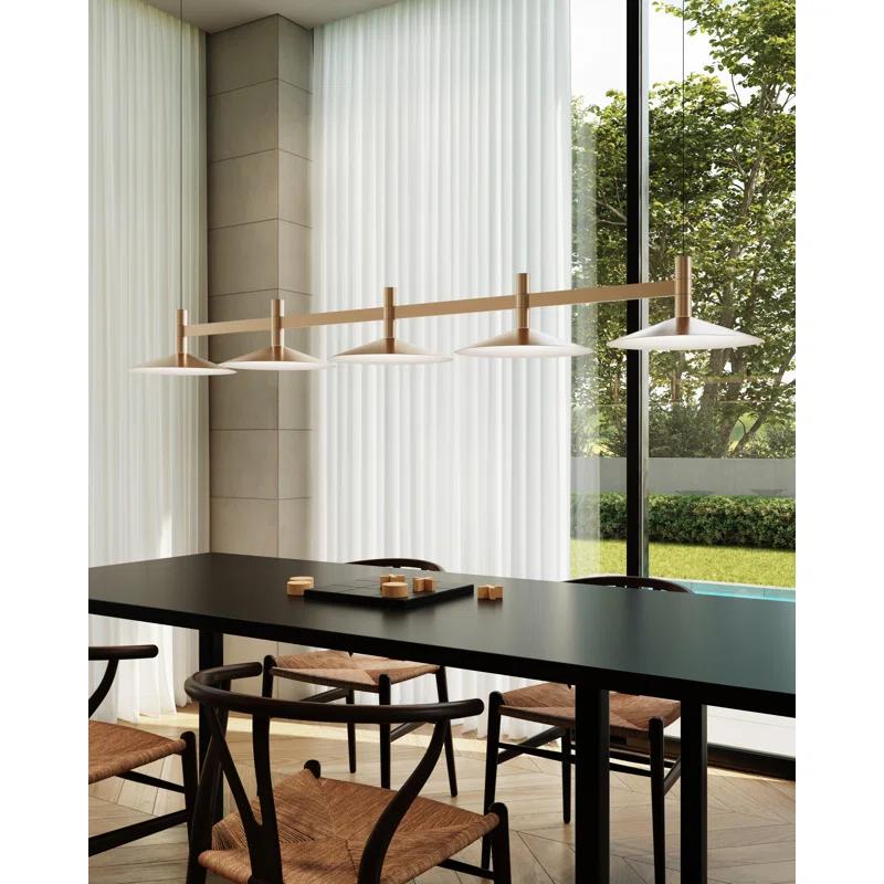 SONNEMAN Systema Staccato 5 - Light LED Kitchen Island Pendant