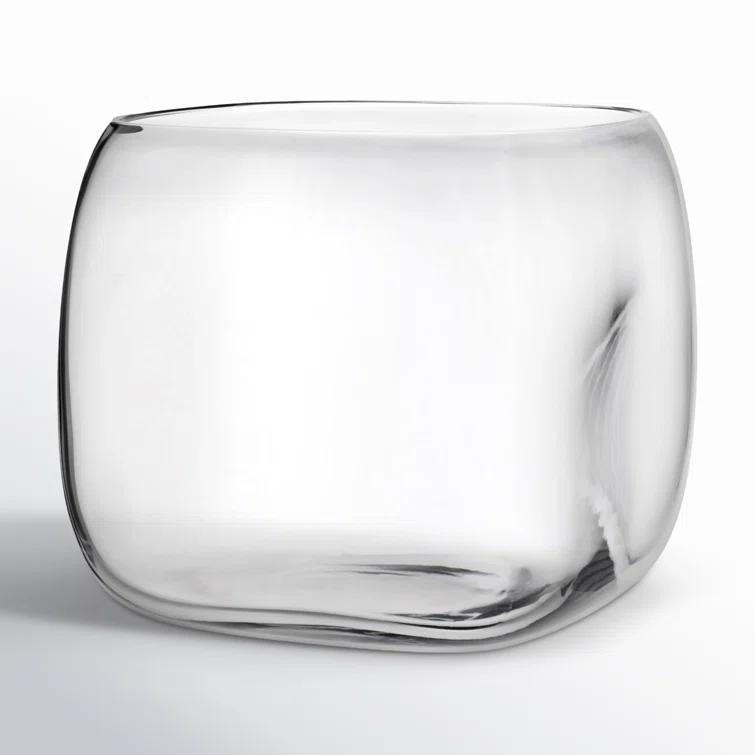 Mono Box Handmade Lead Free Crystal Table Vase
