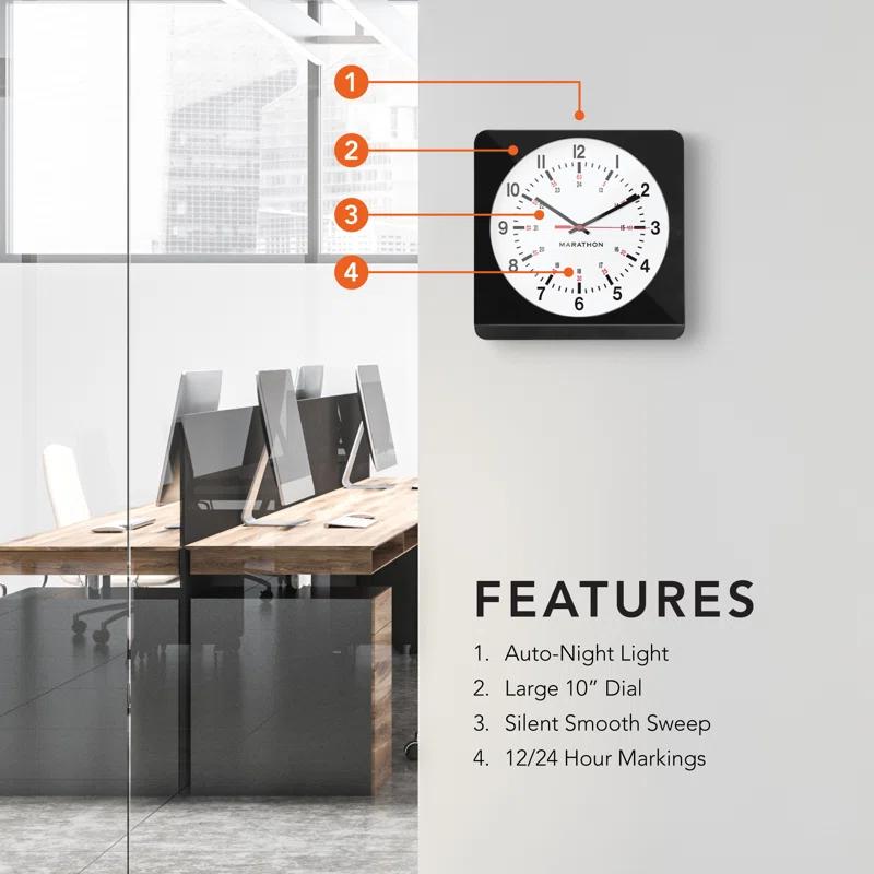 Marathon Watch Company Wall Clock