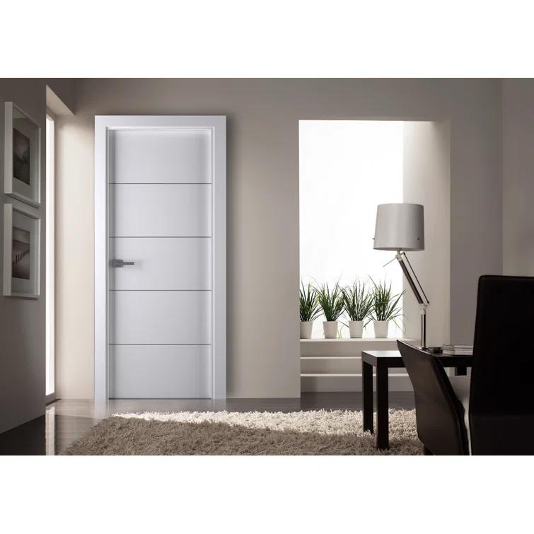 Belldinni Smart Pro 4H Paneled Manufactured Wood Prefinished Standard Door Slab