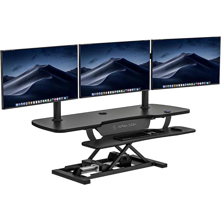 VERSADESK VersaDesk PowerPro Electric Height Adjustable Desk Converter w/ USB Charging Port