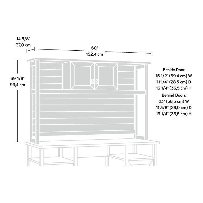 Lark Manor™ Cottage Road 60" Hutch