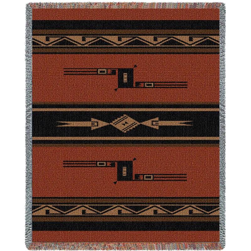 Mesquite Hand Woven Throw Blanket