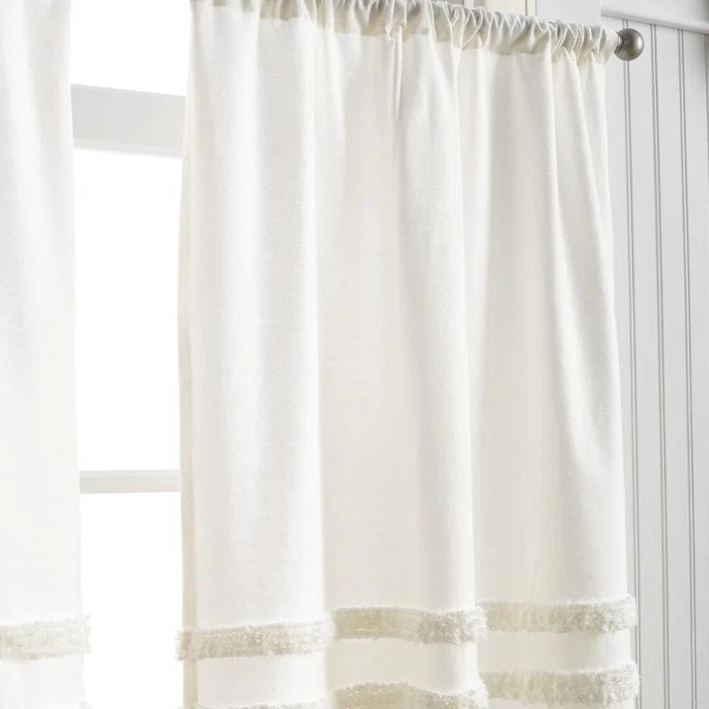 Martha Stewart Linen Tailored 60" Kitchen Curtain