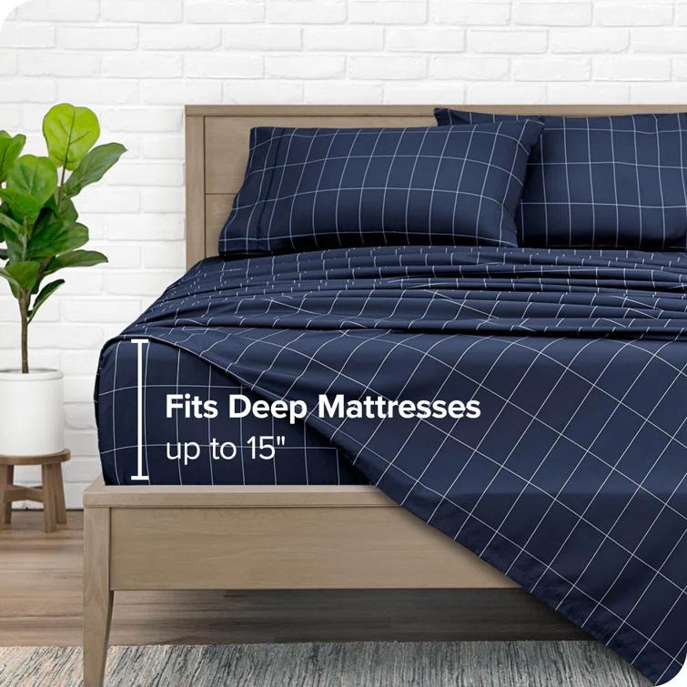 Bare Home Sheet Set - Luxury 1800 Ultra-Soft Microfiber Bed Sheets - Double Brushed - Deep Pockets - Easy Fit